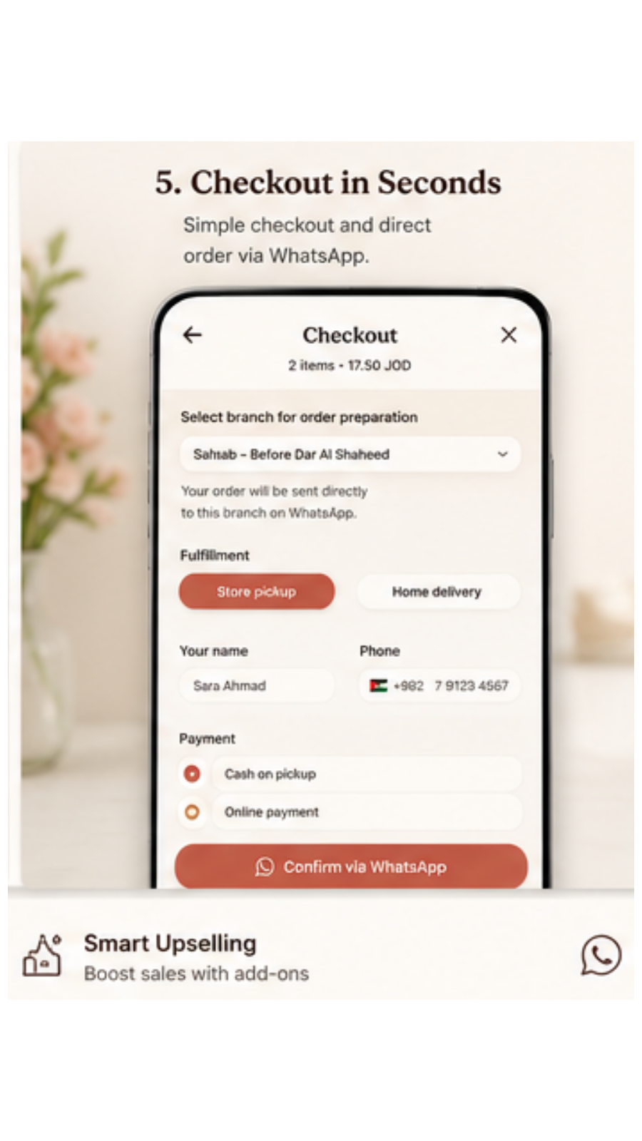 Paiement en quelques secondes